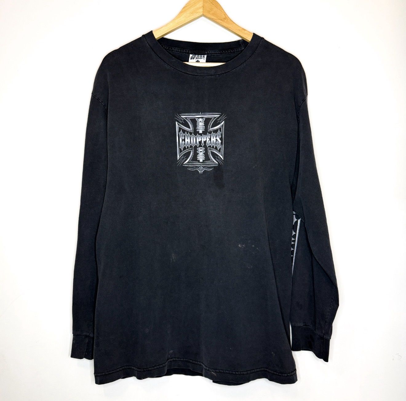 (FINAL SALE) VINTAGE West Coast Choppers Tattoo L/S Tee, Size: L