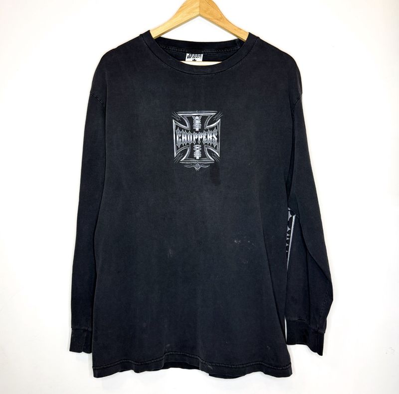 (FINAL SALE) VINTAGE West Coast Choppers Tattoo L/S Tee