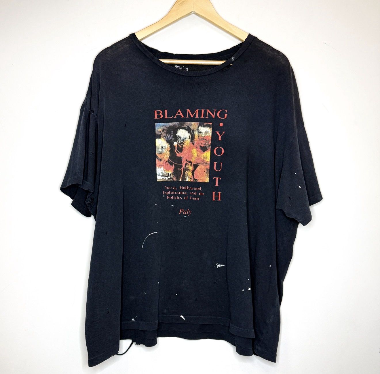 Pre-Owned Paly Hollywood Blaming Youth Tee, Size: XL