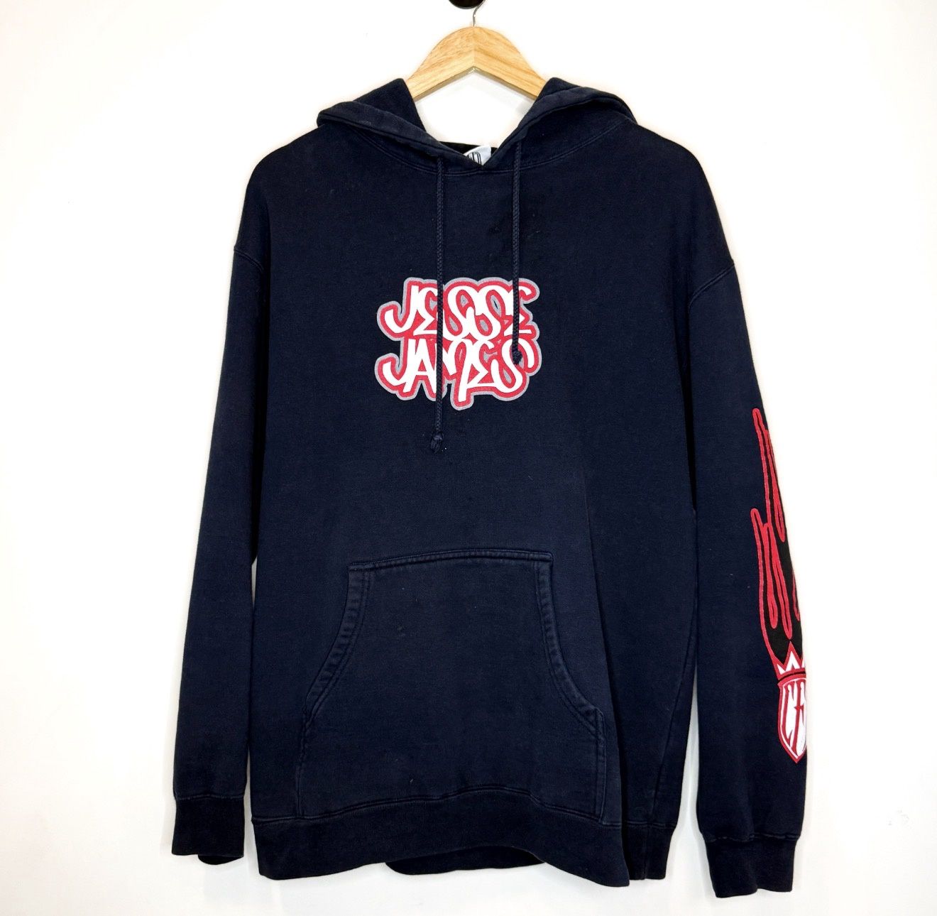 (FINAL SALE) VINTAGE West Coast Choppers Jesse James CFL Hoodie, Size: M