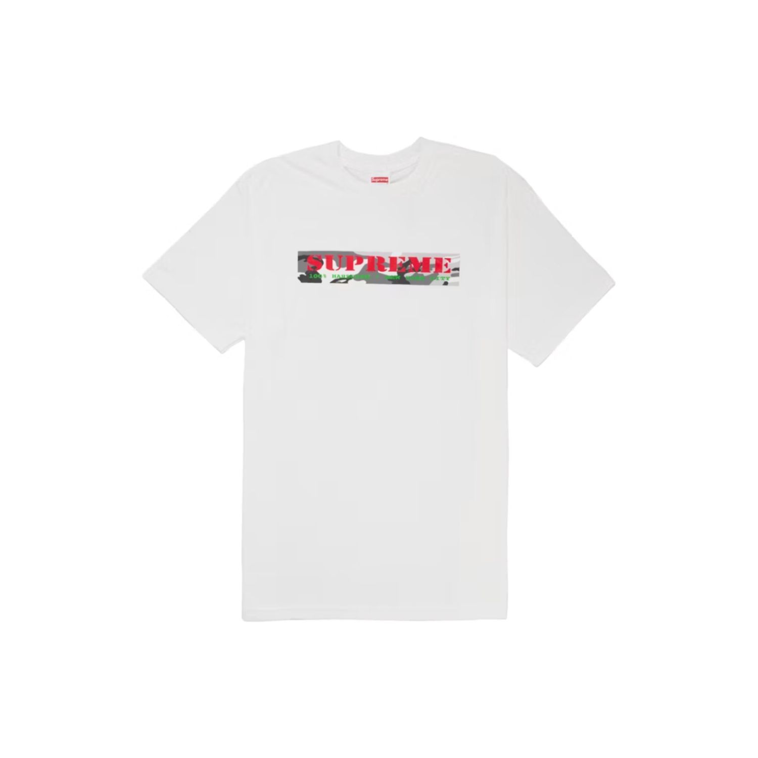 Supreme Hardcore Tee, Color: White, Size: XL