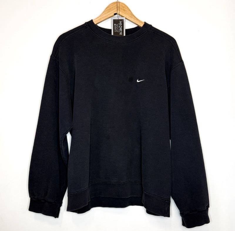 (FINAL SALE) VINTAGE Nike Crewneck Black