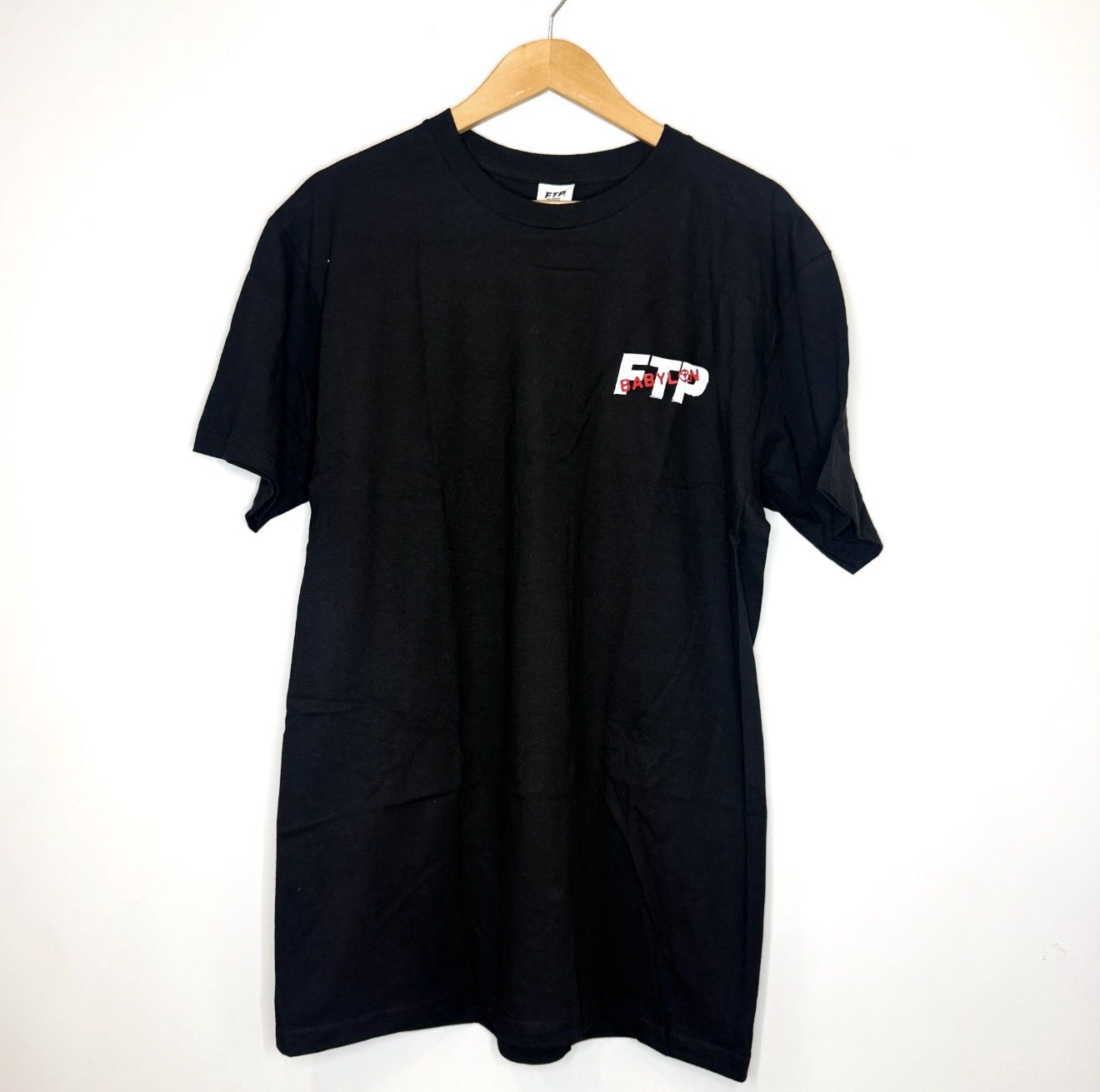 FTP x Babylon Logo Tee, Color: Black, Size: L