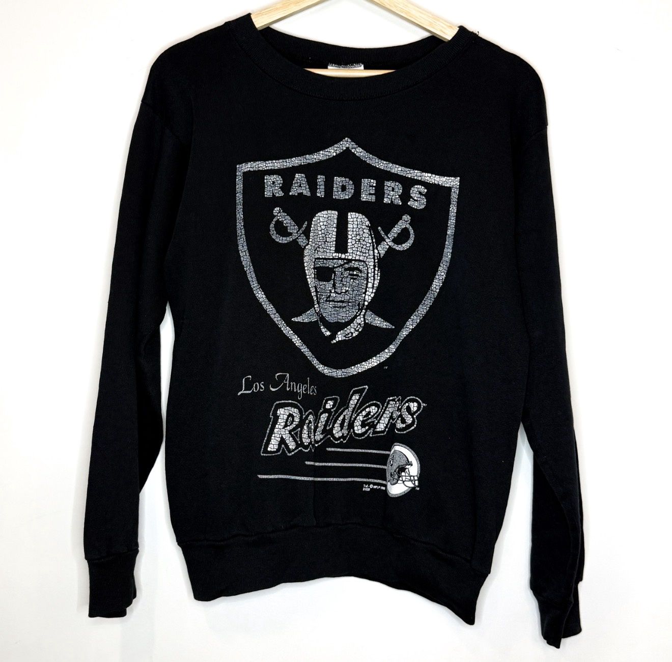 (FINAL SALE) Vintage 1992 Raiders Crewneck, Size: M
