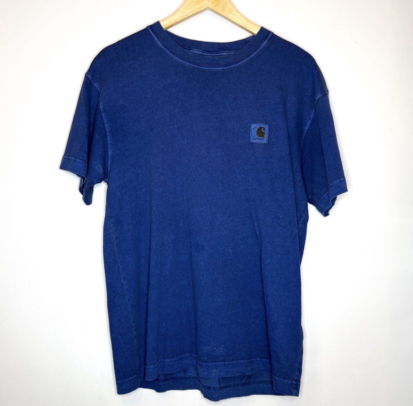 Pre-Owned Carhartt WIP Tee Blue, Size: S