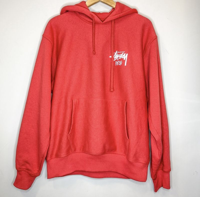 Pre-Owned Stussy Paris Hoodie