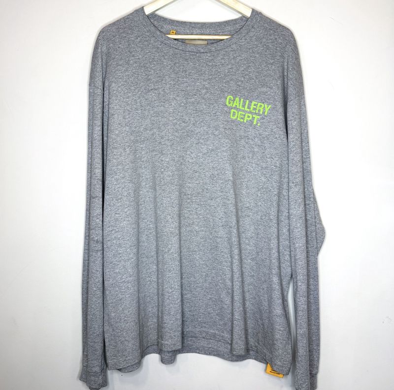 Pre-Owned Gallery Dept. Souvenir Lime L/S Tee