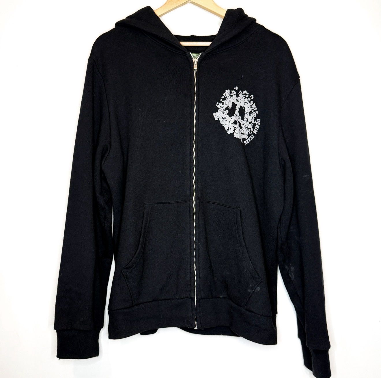 Pre-Owned Denim Tears University Grey/Black, Size: 2XL