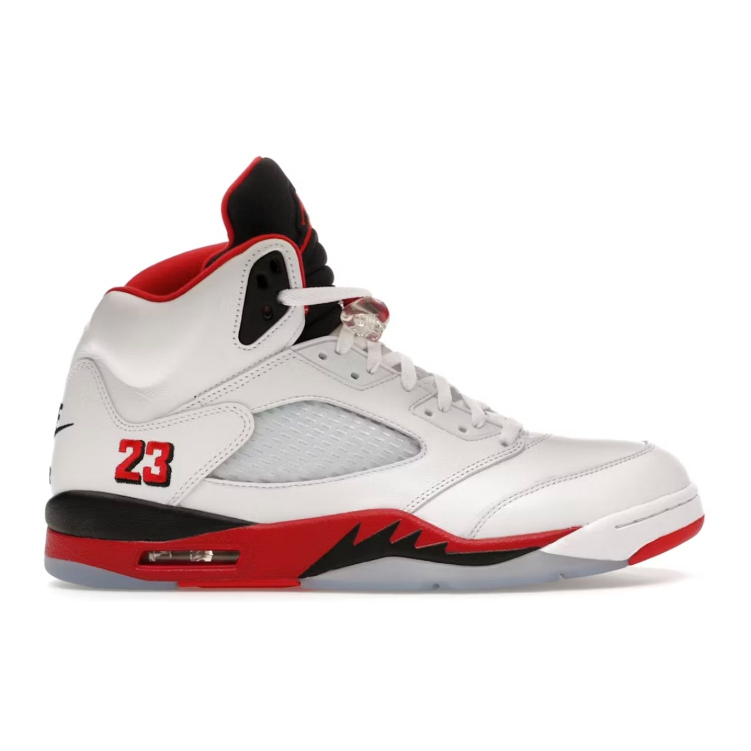 Jordan 5 Retro Fire Red Black Tongue (2025), Size: 8