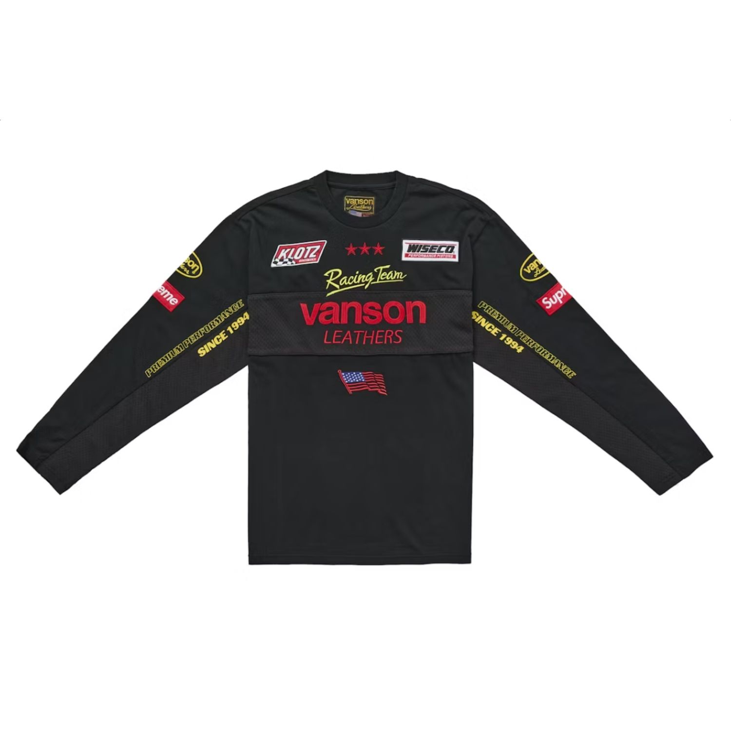 Supreme Vanson Leathers L/S Top