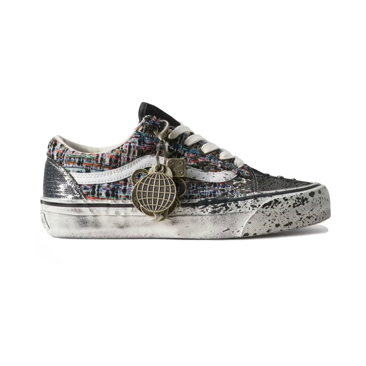 Vans Premium Old Skool Charms Black, Size: 7