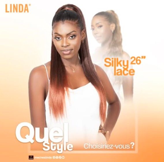 Chignon Silky lace 26¨ Linda