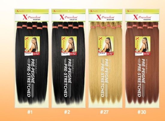 6X X-PRESSION PRE-STRETCHED BRAID 52"