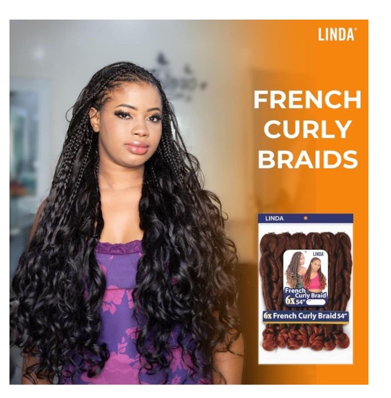 6X French Curly Braid 54¨ Linda