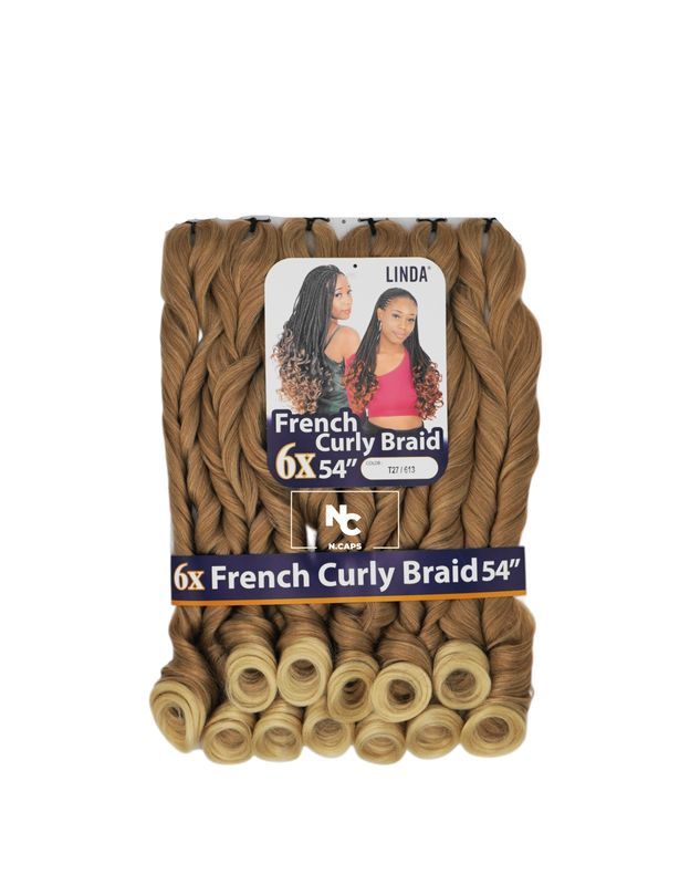 6X French Curly Braid 54¨ Linda