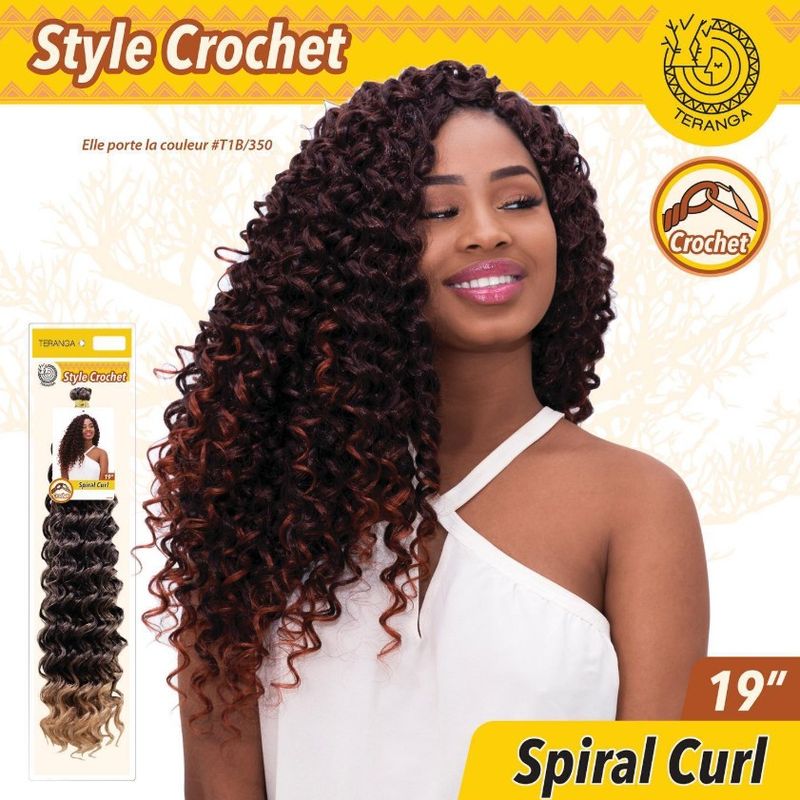 Teranga Spiral Curl 19¨ Linda
