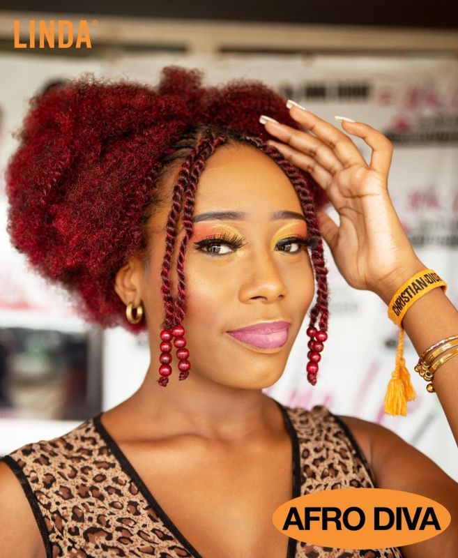 Linda  Afro Diva Style Crochet