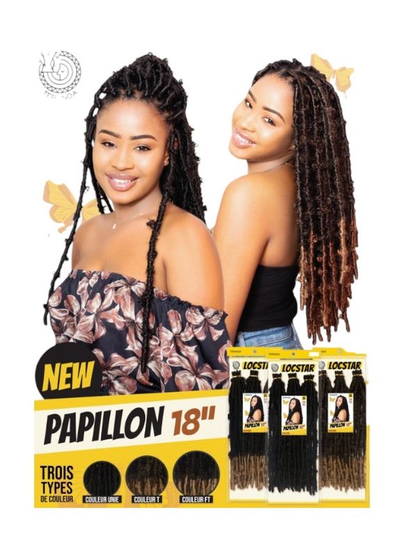 Papillon 18¨ Crochet Linda