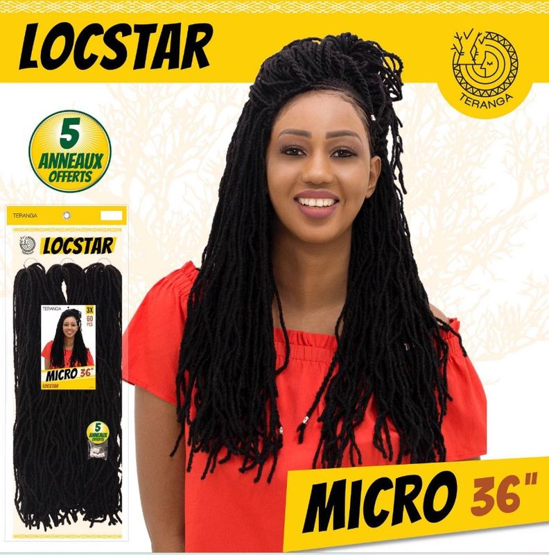 Micro 36¨ Locstar Crochet