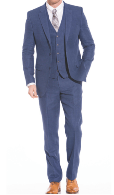 Linen Suit, free DHL shipping, receive in two weeks
