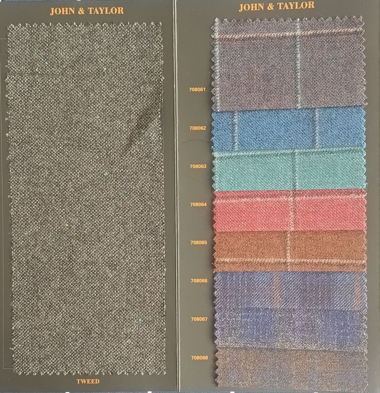 Premium Tweed wool Suit, free DHL shipping, receive in two weeks