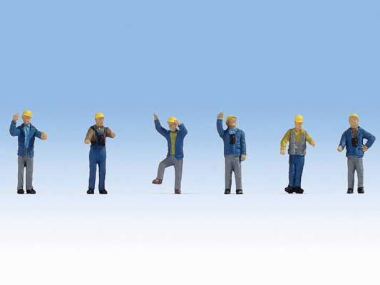 1960s &amp; 70s Yard Crewmen pkg(6)