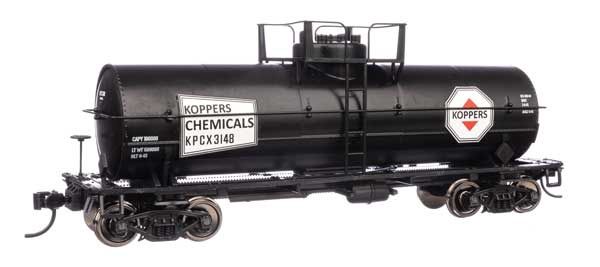 36&#39; 10,000-Gallon Insulated Tank Car w/Large Dome, Bolted Jacket - Ready to -- Koppers Chemicals KPCX, Roadnumber: 3148