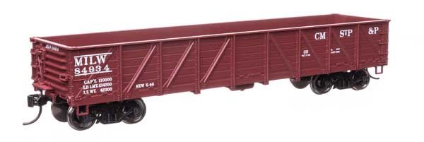 40&#39; 50-Ton Drop Bottom Gondola - Milwaukee Road