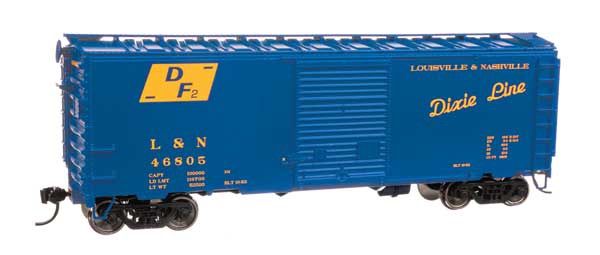 40&#39; ACF Welded Boxcar w/8&#39; Youngstown Door - Louisville &amp; Nashville