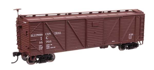 40&#39; ARA Single Sheathed Boxcar - Illinois Central