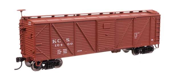 40&#39; ARA Single Sheathed Boxcar - Kansas City Southern