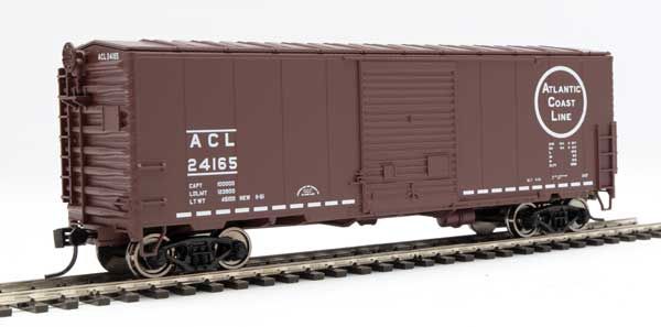 40&#39; ACF Modernized Welded Boxcar w/8&#39; Youngstown Door - Atlantic Coast Line