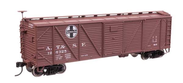 40&#39; ARA Single Sheathed Boxcar - Santa Fe