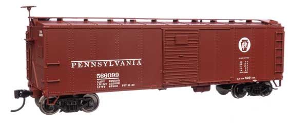 40&#39; Early X29 Boxcar - Pennsylvania Railroad, Roadnumber: 566099