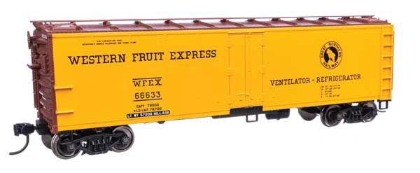 40&#39; Steel Reefer with Dreadnaught Ends - Western Fruit Express