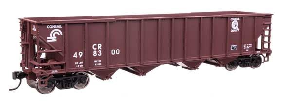 50&#39; 100-Ton 4-Bay Hopper - Conrail