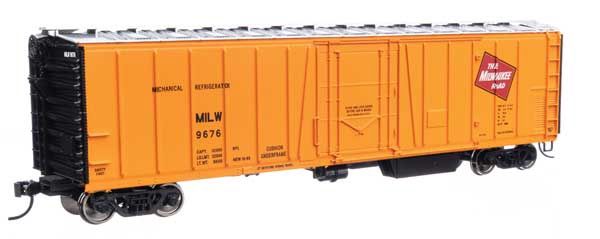 50&#39; AAR Mechanical Refrigerator Car - Milwaukee Road
