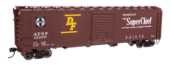 50&#39; AAR Single Door Boxcar - Atchison, Topeka &amp; Santa Fe