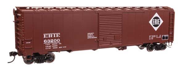 50&#39; AAR Single Door Boxcar - Erie