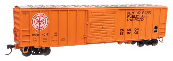 50&#39; ACF Exterior Post Boxcar - New Orleans Public Belt Railroad