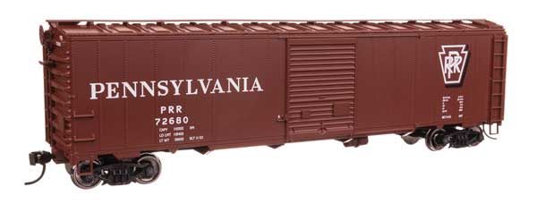 50&#39; AAR Single Door Boxcar - Pennsylvania Railroad