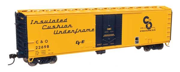 50&#39; PC&amp;F Insulated Boxcar - Chesapeake &amp; Ohio