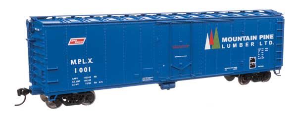 50&#39; PC&amp;F Insulated Boxcar - Mountain Pine Lumber