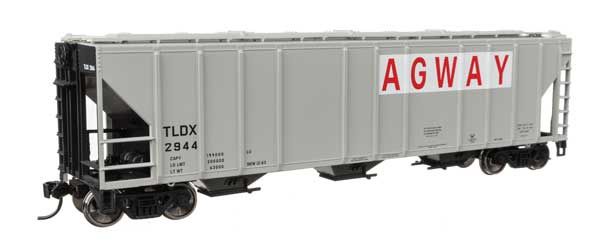 50&#39; Pullman-Standard PS2-CD 4427 3-Bay Covered Hopper - Agway TLDX