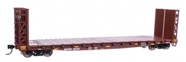 53&#39; GSC Bulkhead Flatcar - BNSF