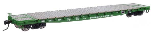 53&#39; GSC Flatcar - Burlington Northern