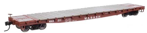 53&#39; GSC Flatcar - Wabash