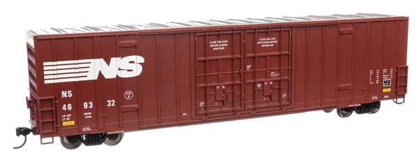 60&#39; High Cube Plate F Boxcar - Norfolk Southern