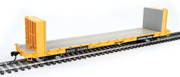 60&#39; Pullman-Standard Bulkhead Flatcar  - PTTX