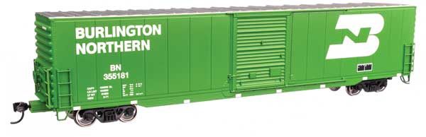 60&#39; Pullman-Standard Single Door Auto Parts Boxcar - Burlington Northern